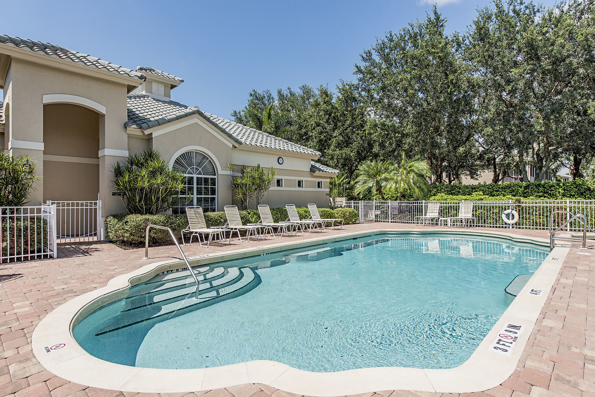 Vineyards Outdoor Pool in Naples, Florida