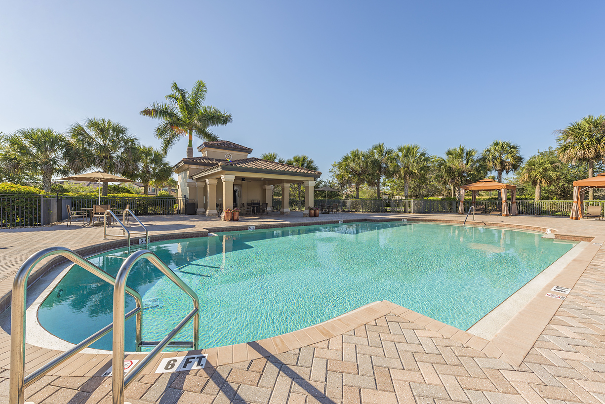 Treviso Bay Outdoor Pool in Naples, Florida